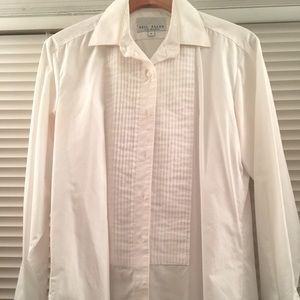 White Career Blouse, long sleeved